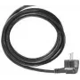 Bachmann H05VV-F 3G - Netzkabel - Typ F (M) abgewinkelt auf offenes Ende - AC 250 V - 16 A - 5,0 m - vergossen - Schwarz - Deutschland (304.176)