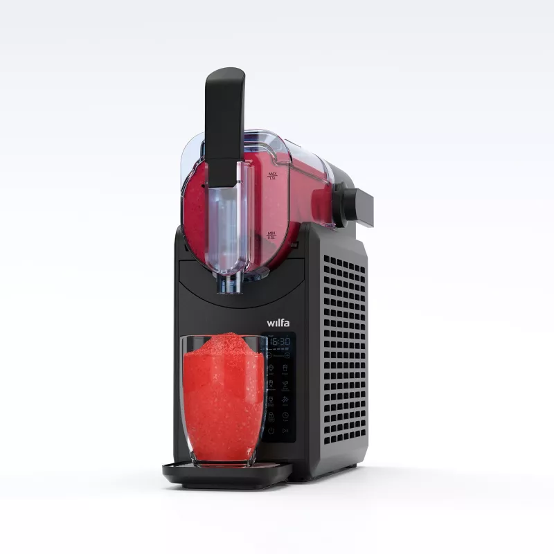 Tragbarer Eiswürfelbereiter Wilfa FDM1B‑TC2000, 220 W, kompakte Arbeitsplatte, 175×430×445 mm