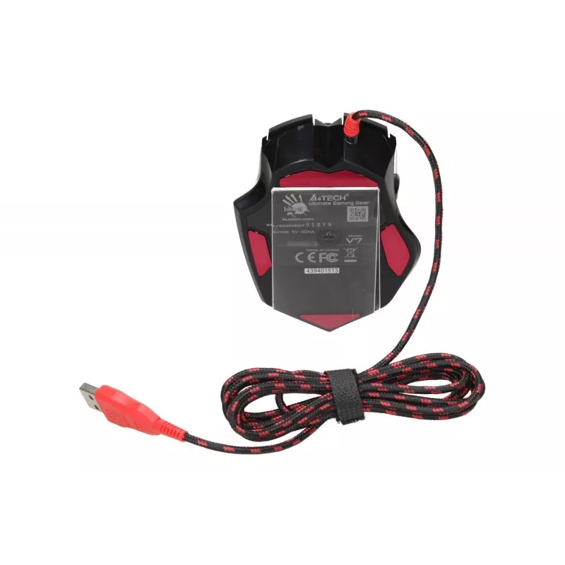 A4Tech Bloody V7m Maus USB Typ-A V-Track 3200 DPI