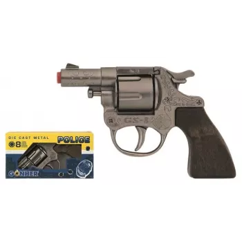 Pulio Polizeirevolver klein, Metall 73/0