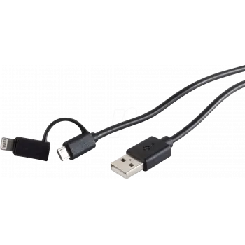 USB-Kabel ShiverPeaks BS14-14025 USB 2.0 1 m