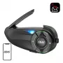 Motorrad-Gegensprechanlage EJEAS Q8 Bluetooth Helm-Kommunikator Langstrecken-Gegensprechanlage
