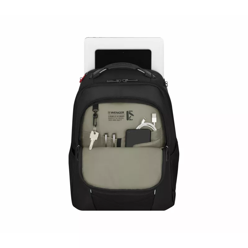 Freizeitrucksack Wenger SwissGear Altair Schwarz Polyester PVC 79% recycelt