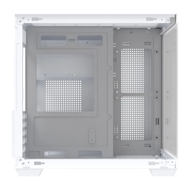 Computergehäuse DarkFlash B275 (weiß) Mid-Tower ATX-kompatibel, Front-I/O, gehärtetes Glas