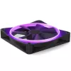 Gehäuselüfter NZXT F140 RGB 14 cm, schwarz, 500–1800 U/min, Fluiddynamisches Lager, 4-Pin, 18 LEDs