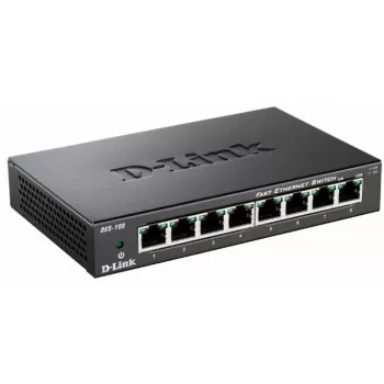 D-Link DES-108 Schwarz