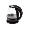 Wasserkocher | Adler | Wasserkocher | AD 1224 | Standard | 2000 W | 1,5 L | Glas | 360°-Drehsockel | Schwarz