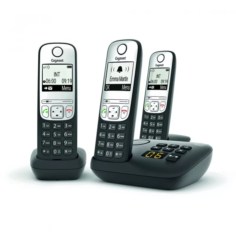 Analog-/DECT-Telefon Gigaset A690A Trio