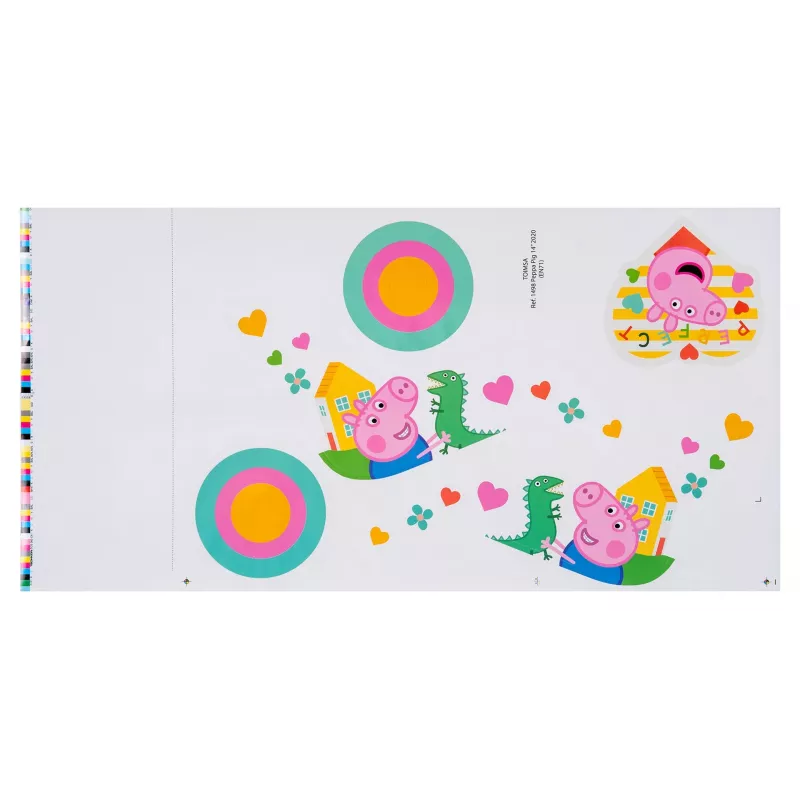 Kinderfahrrad Toimsa TOI1698 16 Zoll mit Peppa Pig-Grafiken, geeignet für Alter 3–6