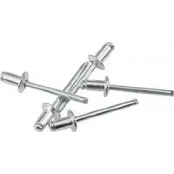 Rohrniet KWB 407476 Aluminium 4 mm Durchmesser 16 mm Länge