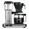 Filterkaffeemaschine MOCCAMASTER KBG 741 — 1,25 l Wassertank, 10-Tassen-Kanne, 1520 W, Edelstahl/schwarz