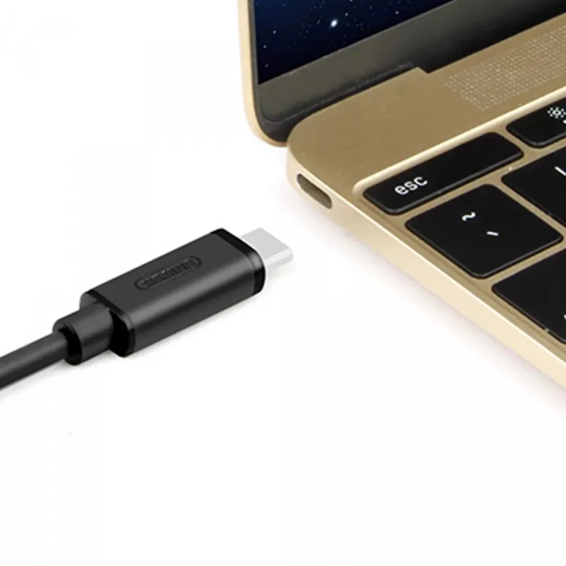 UNITEK Y-C474BK USB-Kabel USB 3.2 Gen 1 (3.1 Gen 1) 1 m USB A USB C Schwarz