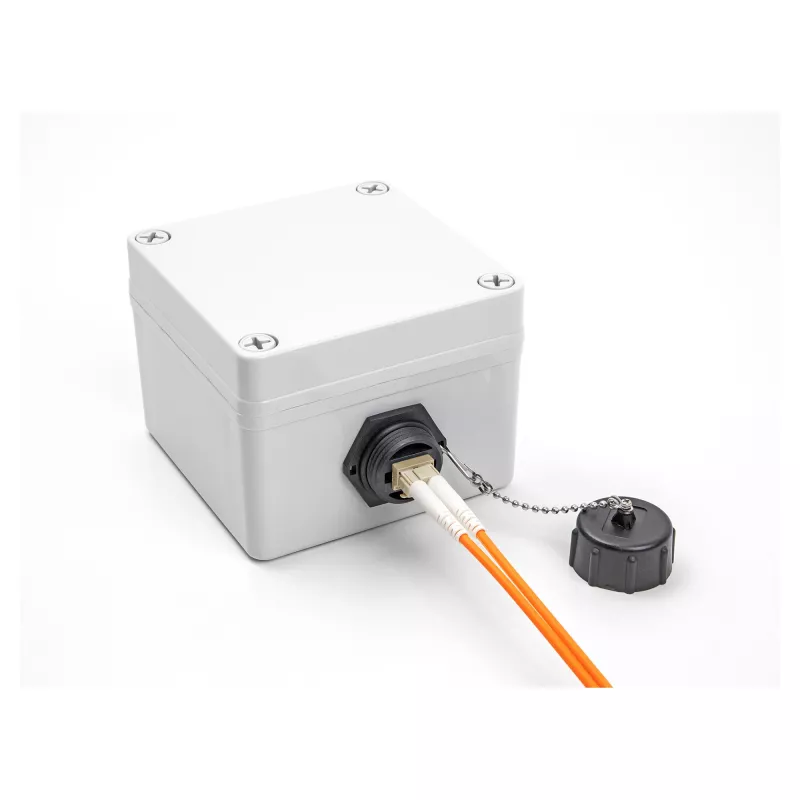 DeLOCK Glasfaseranschluss LC Duplex zu LC Duplex Multimode IP68