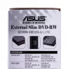 Externes DVD±RW-Optiklaufwerk ASUS SDRW-08D2S-U Lite, USB 2.0, schwarz, 24x CD / 8x DVD, 142×142×20 mm