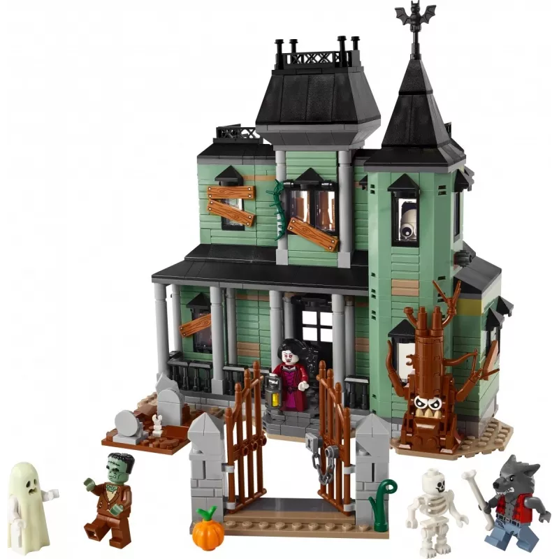 Konstruktionsspielzeug LEGO Creator 3-in-1 Spukhaus Modell 31167 – 736 Teile, 3 Modelle, 5 Minifiguren