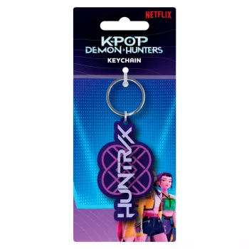 K-POP Demon Hunters Huntrix Team Logo PVC Schlüsselanhänger