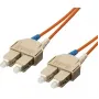 Equip SC/SC LWL-Patchkabel- OM1/OM2, 5.0m , 62.5/125µ