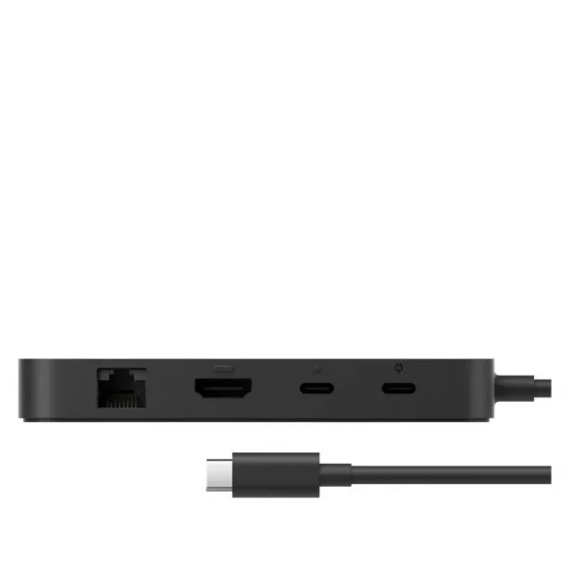 Microsoft Surface USB4 Dock kabelgebunden Schwarz USB4-Konnektivität 1000 Mbit/s