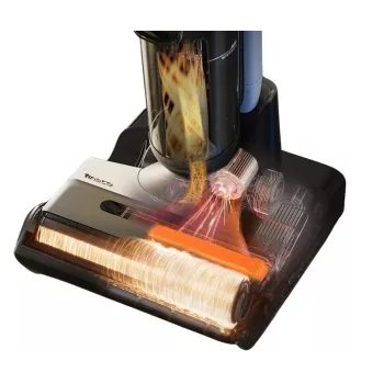 Tineco Floor One S6 Flashdry Pet Akku-Staubsauger Trocken&Nass HEPA Beutellos Schwarz, Dunkelblau, Grau 4 Ah