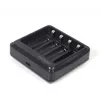 Batterieladegerät Gembird BC-USB-03 USB-kompatibel AA AAA Schwarz