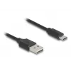 USB-Kabel DeLOCK 90133 USB 2.0 0,8 m Schwarz