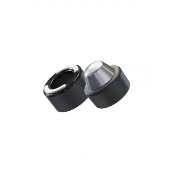 Gesichtsmassagegerät Therabody Theraface Hot & Cold Rings FG Schwarz — 67 mm, kabellos, 2 Programme, OLED-Display