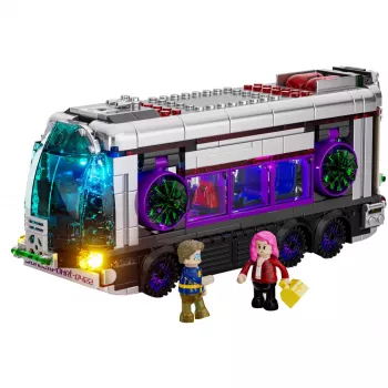 Cyberpunk Neoncity – Future Bus, Konstruktionsspielzeug