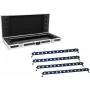 LED-Bar-Beleuchtung EUROLITE 4x LED BAR-12 QCL RGB+UV, 4 Einheiten, RGB+UV-LEDs