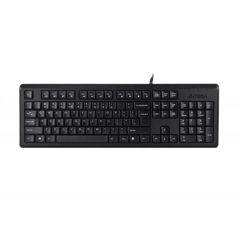 A4Tech KR-92 Tastatur Universal USB QWERTY Englisch Schwarz