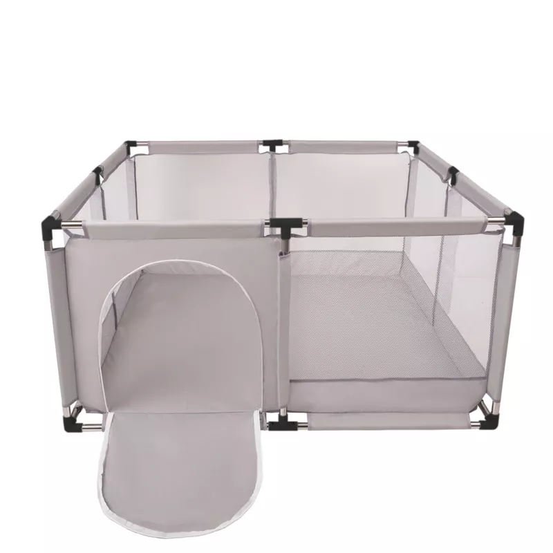 Extralink Kids Playpen, Dry Pool Spielplatz für Kinder, faltbar 126x126cm Bällebad k-458