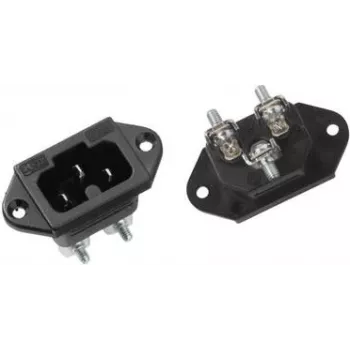 Netzstecker Bachmann 918.170 Schwarz