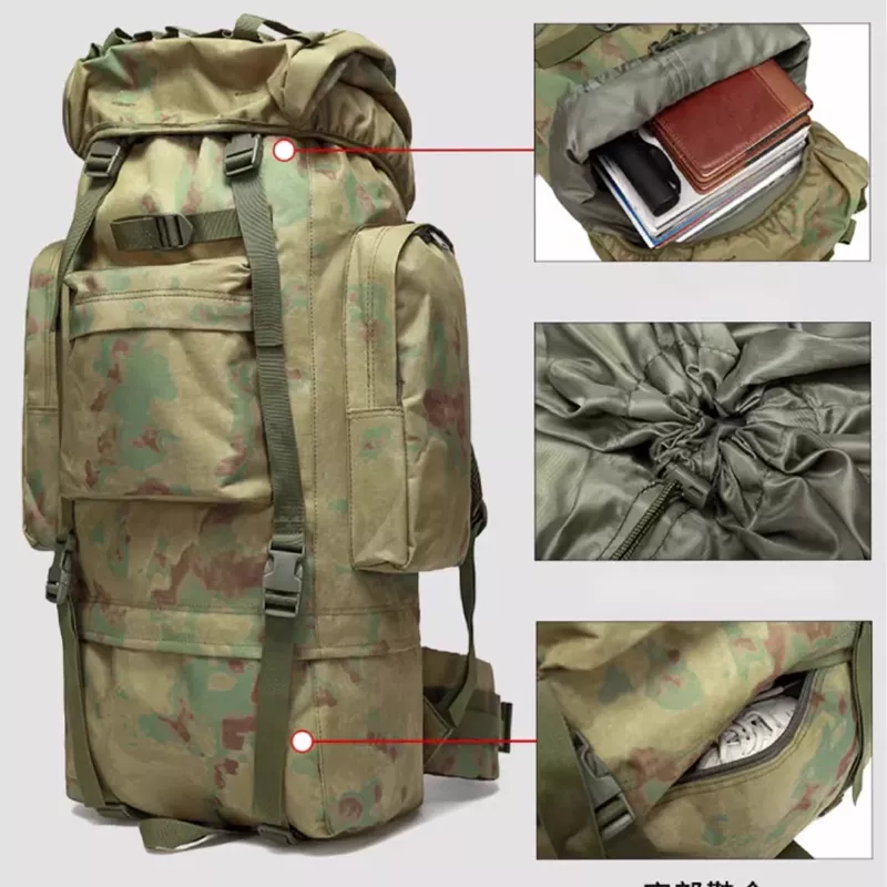 Rucksack Extralink Tactical Military Camouflage 65L
