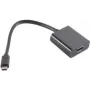Videokabel-Adapter S/CONN 14-05005 USB Typ-C zu HDMI Typ A Schwarz