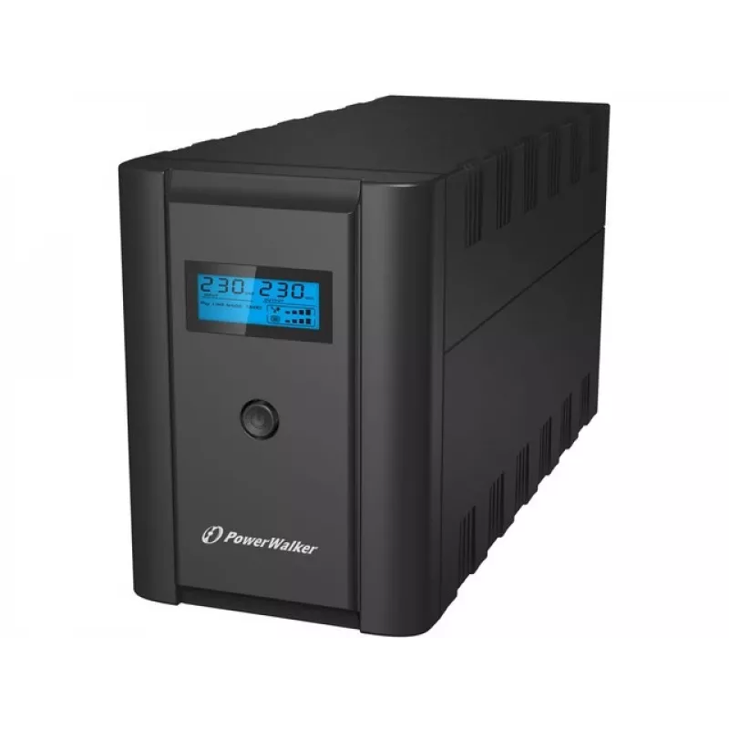 PowerWalker VI 1200 LCD/FR Line-Interactive 1,2 kVA 600 W 4 AC-Ausgänge