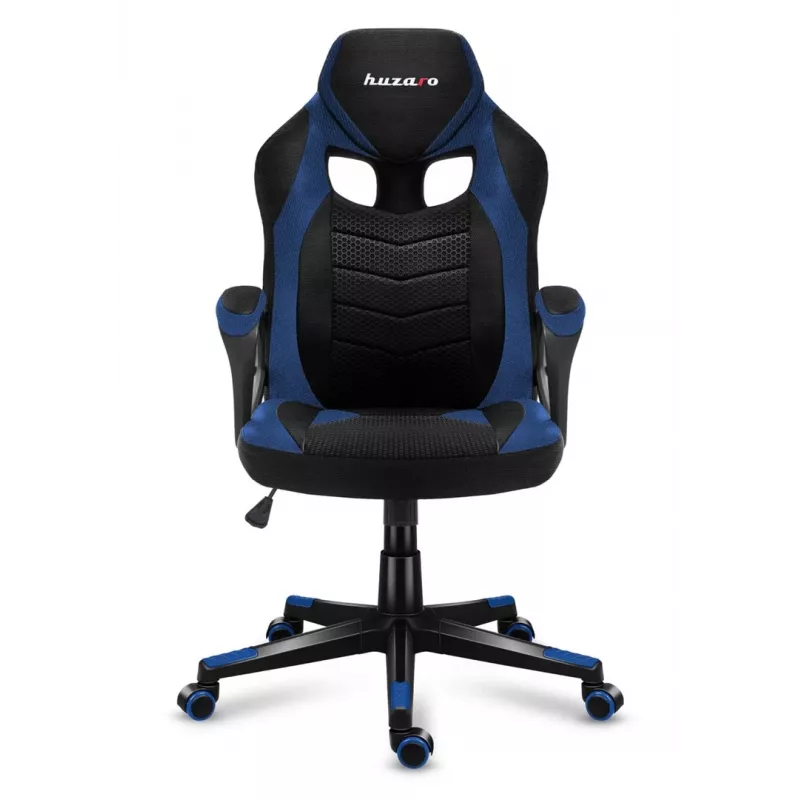 Huzaro FORCE 2.5 Blau MESH Gaming-Sessel Netz-Sitz Schwarz, Blau