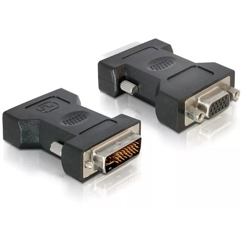 VGA 15-pol Buchse auf DVI 24+5 Stecker DeLOCK 65016