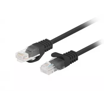 Lanberg PCU6-10CC-0750-BK Netzwerkkabel Schwarz 7,5 m Cat6 U/UTP