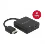 HDMI Audio Extractor DeLOCK 4K 60 Hz kompakt