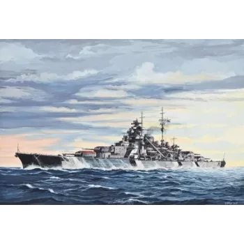 Marineschiff-Modellbausatz Revell Bismarck 1:700