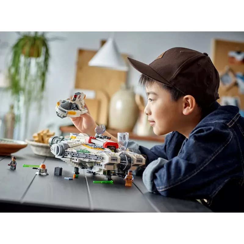 LEGO Star Wars Spielset 75357 — The Ghost und Phantom II, 1.394 Teile, 4 Minifiguren, Alter 10+