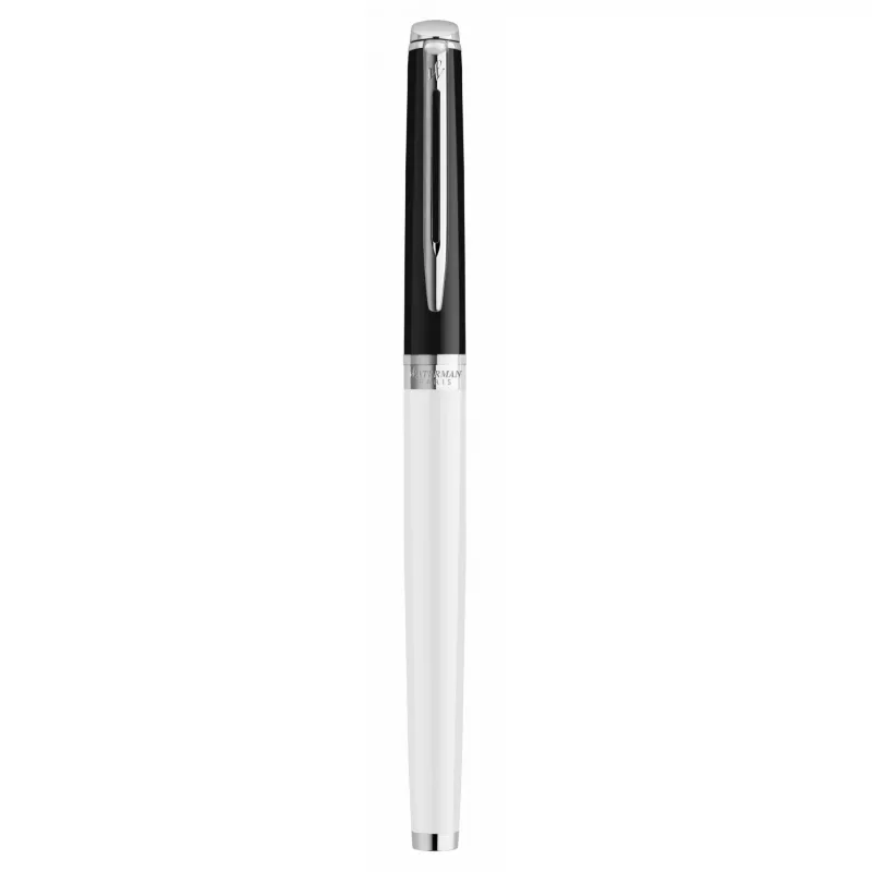 Füller Waterman Hémisphère Colour Blocking Schwarz Weiß Lack
