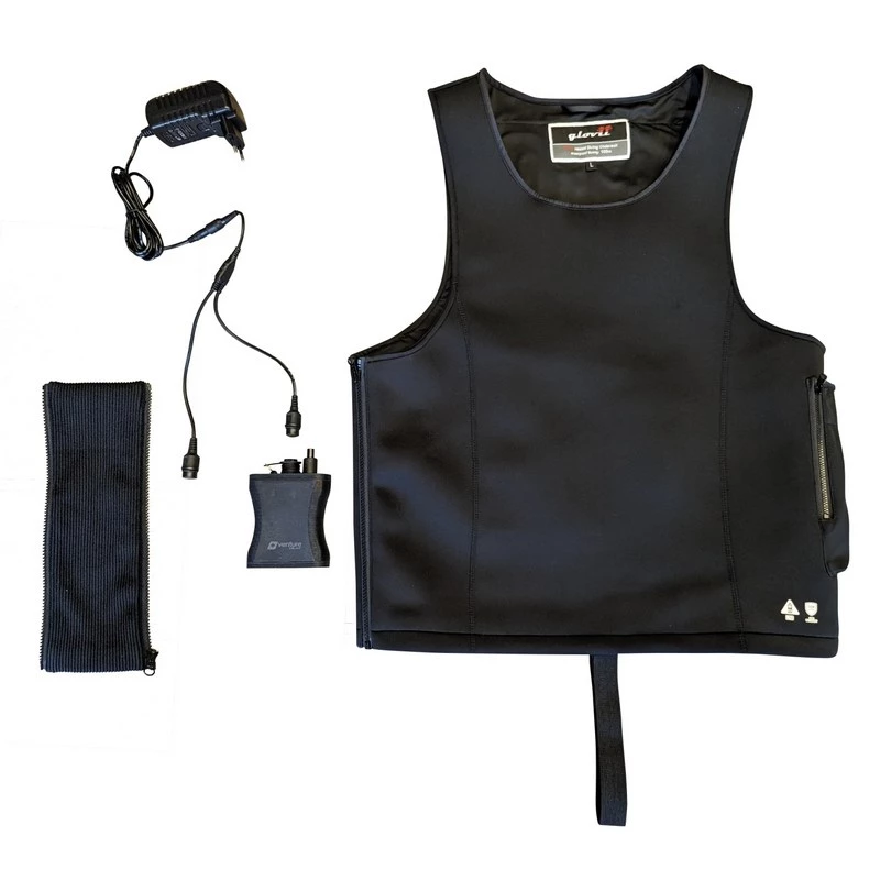 Glovii GMV1M Wassersportweste Schwarz Softshell
