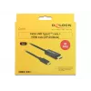 Videokabel-Adapter DeLOCK 85259 USB Typ-C zu HDMI 2m Schwarz