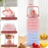 Extralink Motivationsflasche, 2000 ml, Rot-Blau, BUT-994