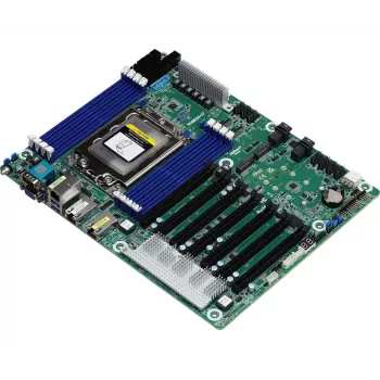 Server-Mainboard ASRock ROMED8-2T/BCM, AMD EPYC 7003, Sockel SP3, ATX, 8× DDR4 DIMM, 3× RJ-45, 10× SATA III, 7× PCIe x16 Gen4