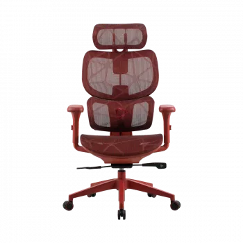 Onex Gaming Bürostuhl | Ventra Premium Netzgewebe | rot