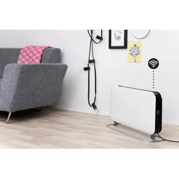 Mill Konvektionsheizgerät CO1200WIFI3, 1200 W, WiFi+App, geeignet für Räume bis 18 m², weiß