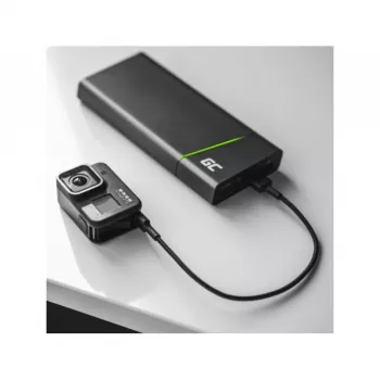 USB-Kabel Grün Cell KABGC22 USB 2.0 1,2 m USB A USB C Schwarz
