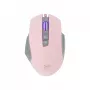 Gaming-Maus White Shark GARETH Pink USB Typ-A
