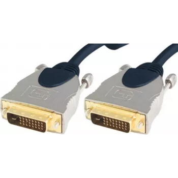 DVI Kabel ShiverPeaks SP77441 1,5 m DVI-D Blau